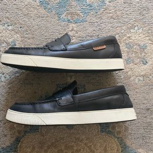 Men’s black loafers